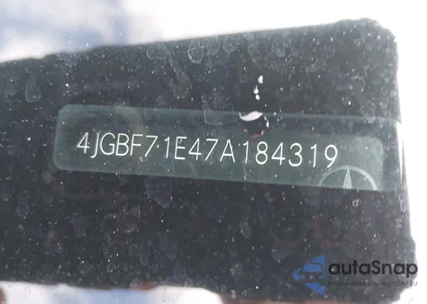 2007 Mercedes-Benz Gl 450 4Matic from USA, damaged, VIN 4JGBF71E47A184319